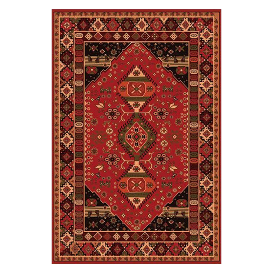 فرش مخمل نادی طرح سنتی کد o129