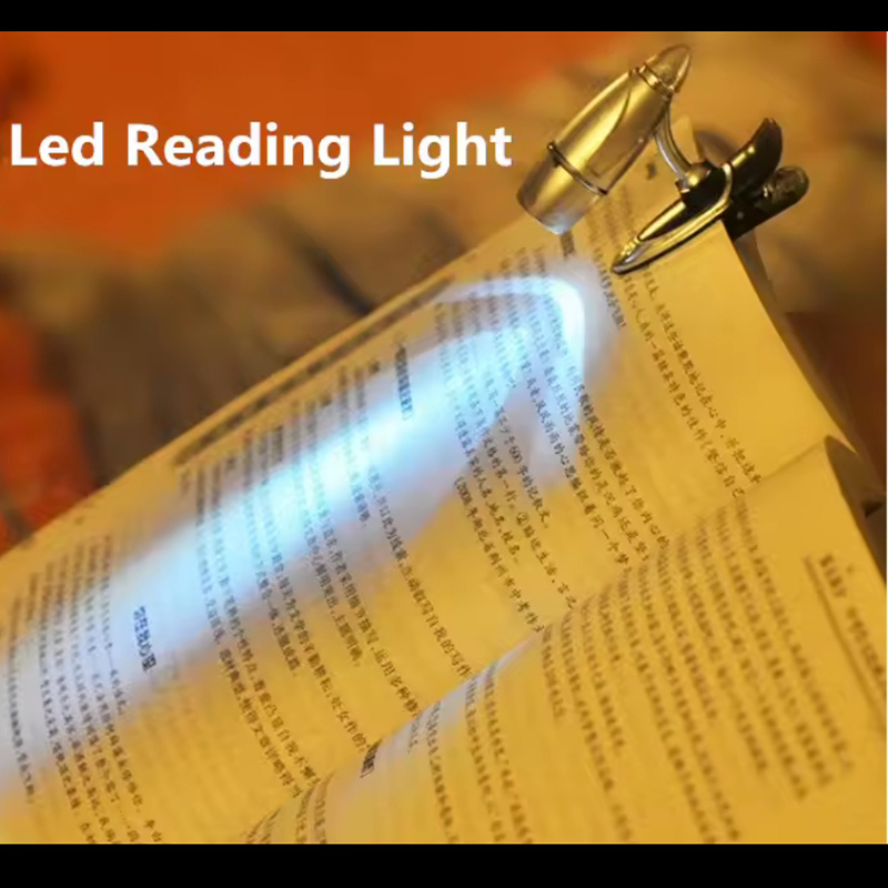 چراغ مطالعه و همراه کلیپسی