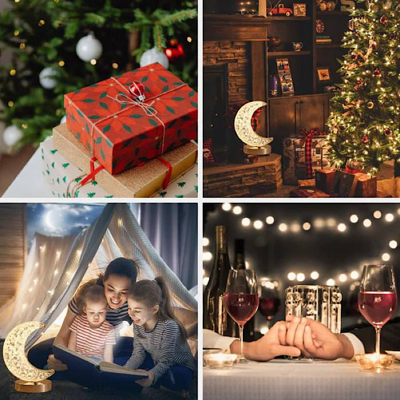 آباژور و چراغ خواب فانتزی طرح Moon