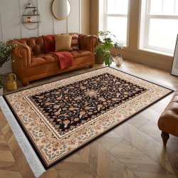 فرش مخمل نادی طرح سنتی کد o136