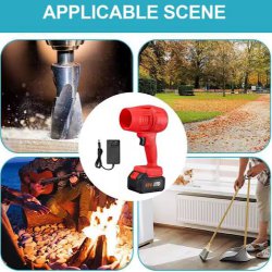 جت فن 48 ولت به همراه باتری و کیف حمل