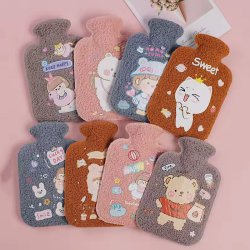 کیسه آبگرم مسافرتی طرح مخملی