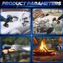 جت فن 48 ولت به همراه باتری و کیف حمل