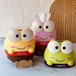 جعبه فانتزی دستمال کاغذی طرح قورباغه