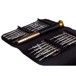 کیف پیچ گوشتی پروفشنال مگنتی 24in1 مدل چرمی